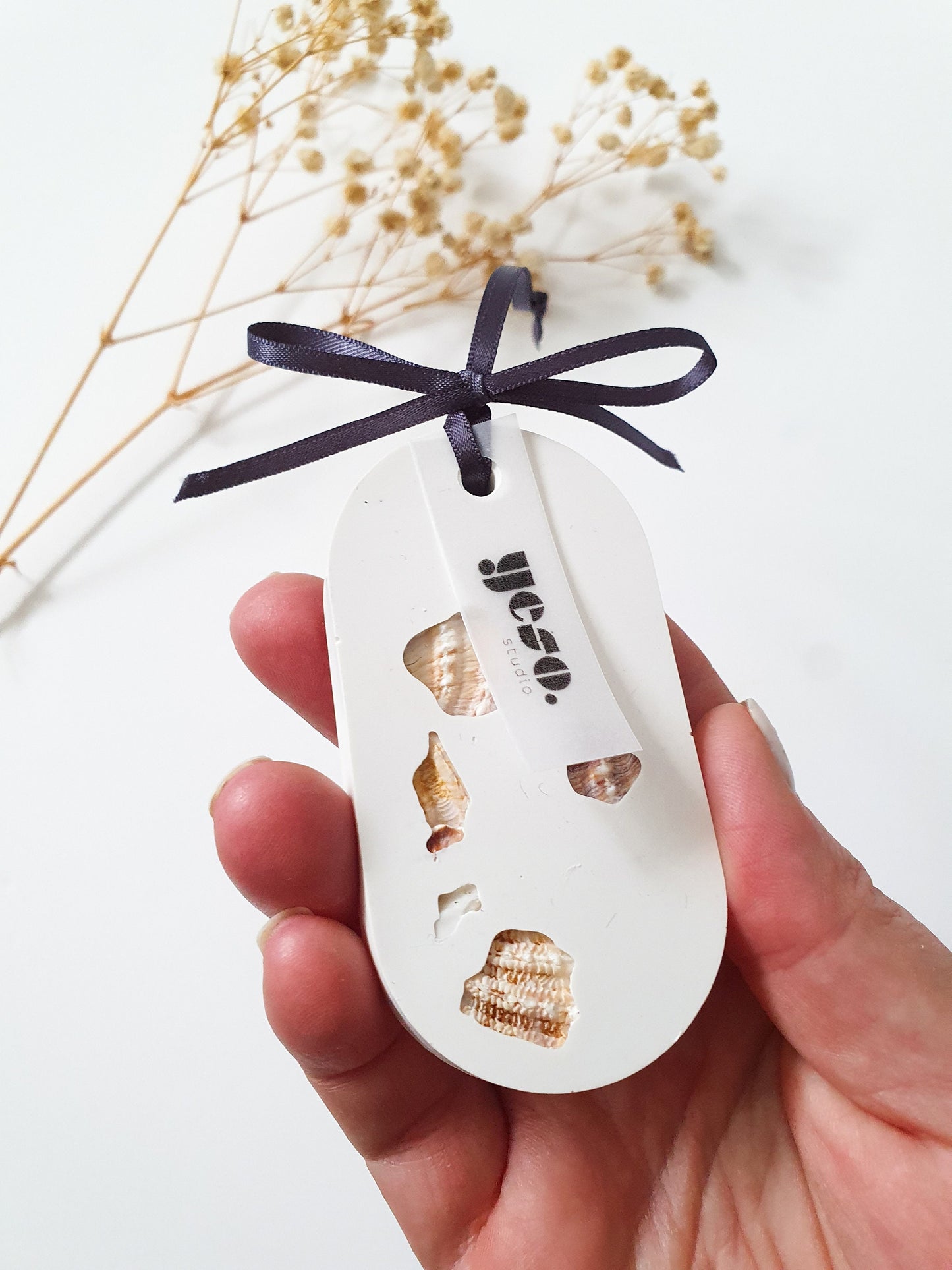 YESOstudio Sea Shells Aroma Stone Tag Diffusers