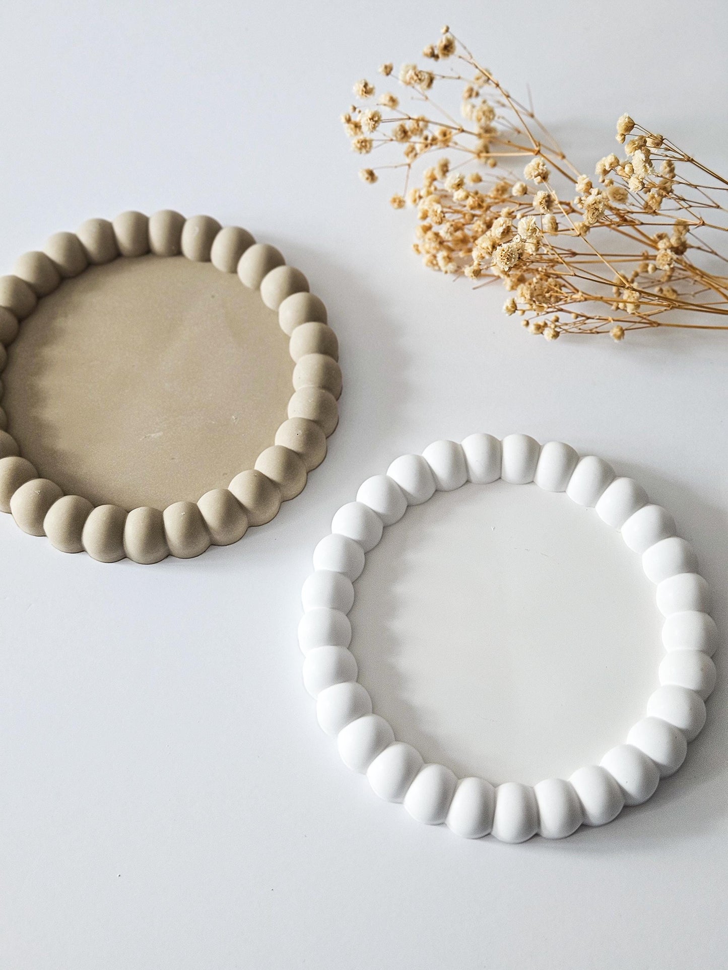 YESOstudio Round Bubble-Shaped Coasters