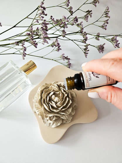 Peony Diffuser and Irregular Coaster Set