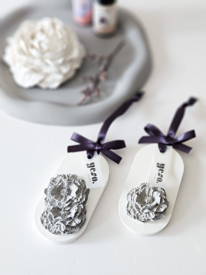 YESOstudio Floral Aroma Stone Tag Diffuser Gift Set