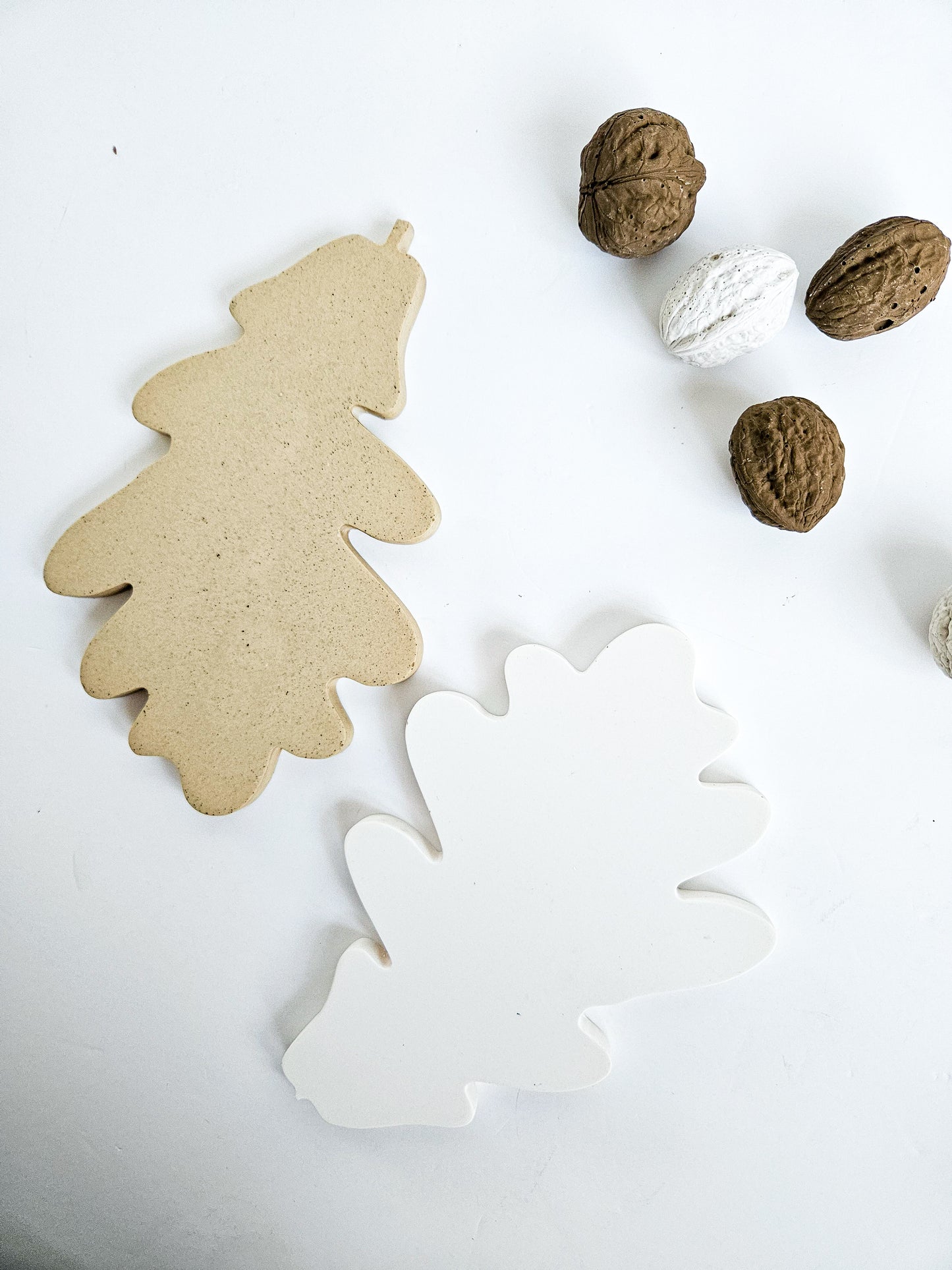 Oak Leaf Drink Coasters Set of 2