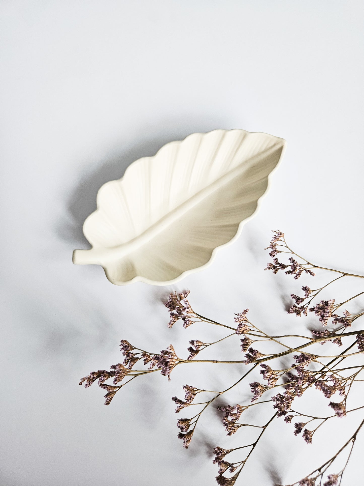 Sweet Chestnut Leaf Trinket Dish