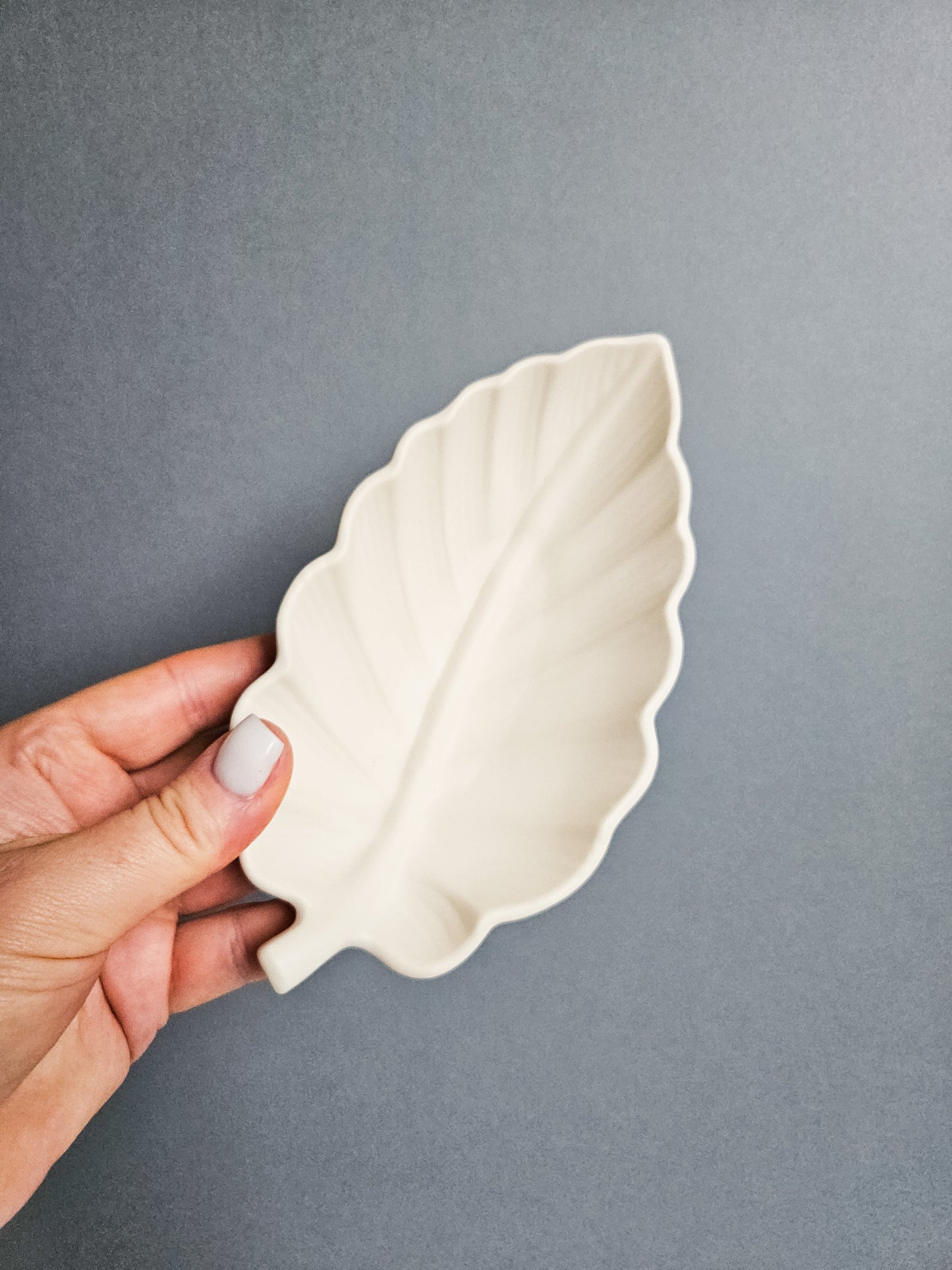 Sweet Chestnut Leaf Trinket Dish